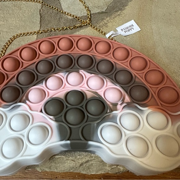 NWT Rainbow Pop It Mini Purse - Picture 8 of 9